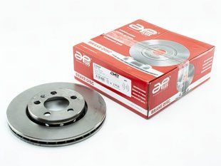 диск гальмівний пер. Skoda Octavia 1.6i (98-10), Fabia/Roomster (255.8mmx22mm) (APPLUS) 61264AP 61264AP фото